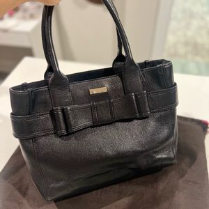 Kate spade black bow purse